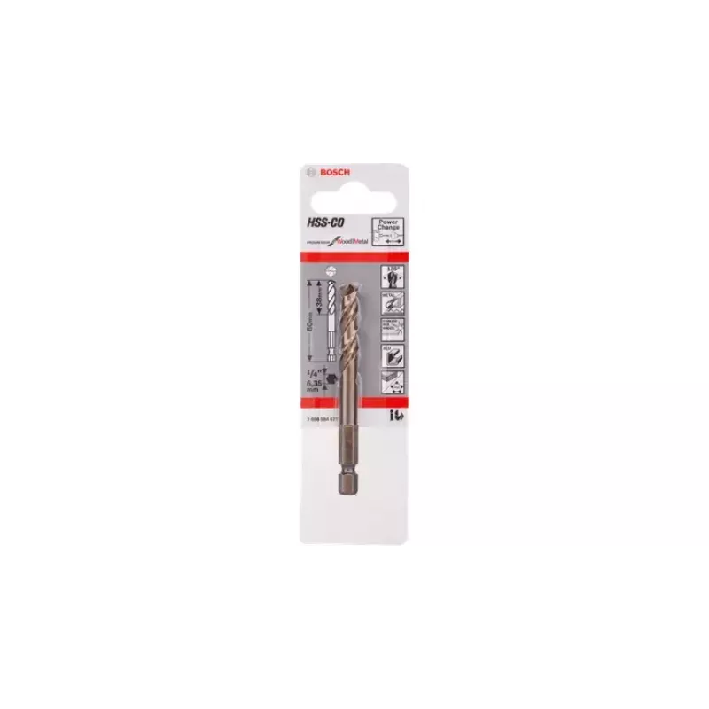 Punte per trapano Pilot Bosch HSS-Co 2608584677