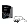 Conceptronic CNBSLOCK15 cavo di sicurezza argento 1,5 m