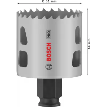 Bosch PRO Multi Material PC Plus 44/51 mm sega a tazza a foro singolo