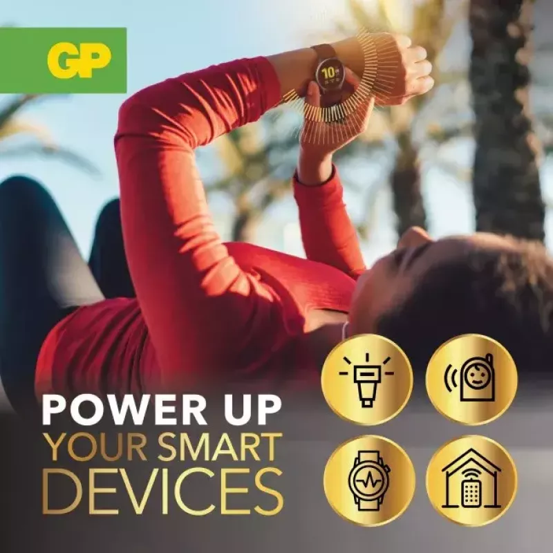 Batteria usa e getta GP Batteries CR3032 litio-diossido di manganese 3,5 mm altezza 3 cm diametro