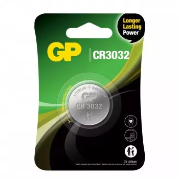 Batteria usa e getta GP Batteries CR3032 litio-diossido di manganese 3,5 mm altezza 3 cm diametro