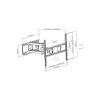 Techly ICA-PLB 344LTY supporto TV da parete 177,8 cm (70