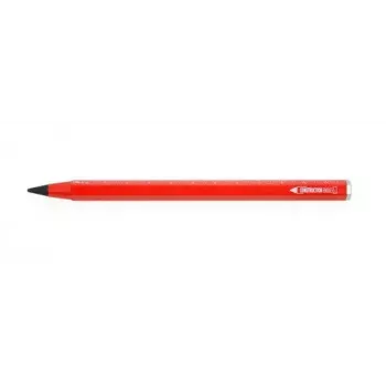 Portamina TROIKA CONSTRUCTION ENDLESS HB rosso alluminio
