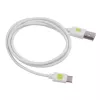 Techly ICOC MUSB20-CMAM10TW cavo USB USB 2.0 1 m USB A USB C bianco