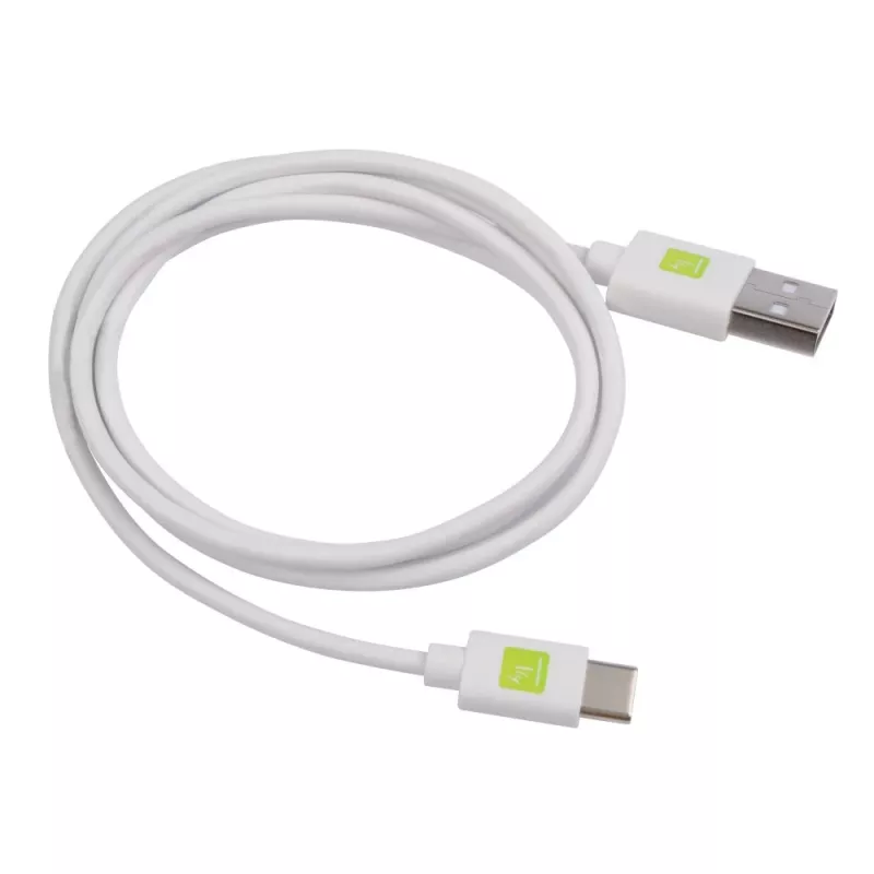 Techly ICOC MUSB20-CMAM10TW cavo USB USB 2.0 1 m USB A USB C bianco