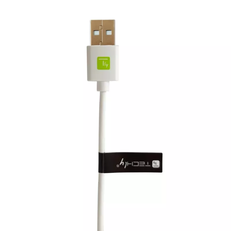 Techly ICOC MUSB20-CMAM10TW cavo USB USB 2.0 1 m USB A USB C bianco
