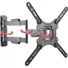 Supporto da parete per TV Schwaiger LWH35535 513 nero