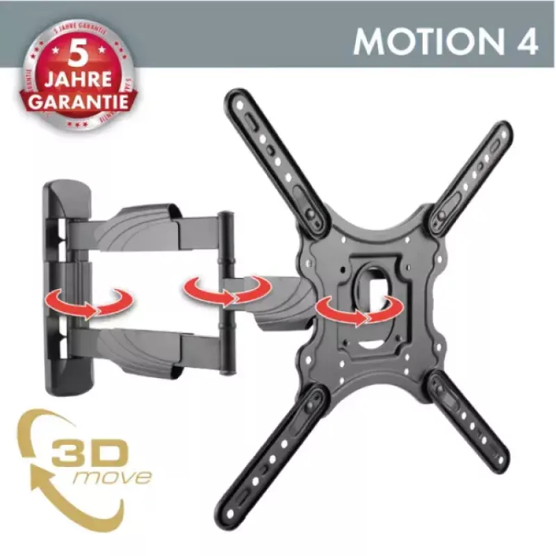 Supporto da parete per TV Schwaiger LWH35535 513 nero
