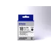 Cartuccia etichetta Epson trasparente LK-5TBN nero/trasparente 18mm (9m)