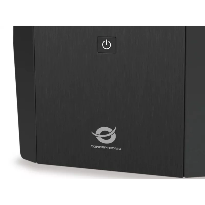 Conceptronic ZEUS 1200VA 720W UPS, presa IEC + Schuko, line-interactive, 1,2 kVA, 720 W, 220 V, 240 V, 220 V
