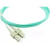 BlueOptics Cavo patch in fibra ottica LC-SC multimodale OM3 duplex, LC-UPC/SC-UPC, 2 m, beige (compatibile con Corning 055702K512000002M)