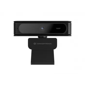 Conceptronic AMDIS09B webcam 1080p con riconoscimento facciale Windows Hello