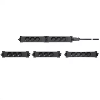 Protezione da sovratensione Bachmann 906.306 3 uscite AC 250 V nero grigio rosso