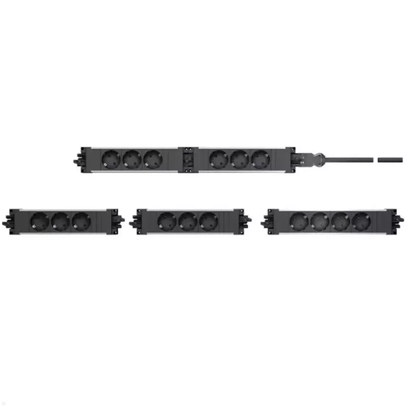 Protezione da sovratensione Bachmann 906.306 3 uscite AC 250 V nero grigio rosso