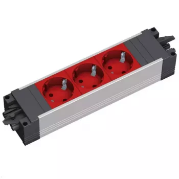 Protezione da sovratensione Bachmann 906.306 3 uscite AC 250 V nero grigio rosso