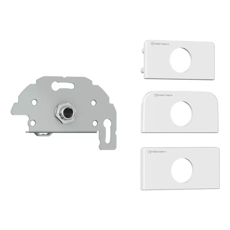 Presa Kindermann 7456000417 6,35 mm grigio bianco