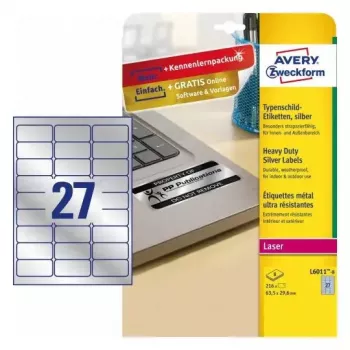 Etichetta per stampante adesiva Avery L6011-8