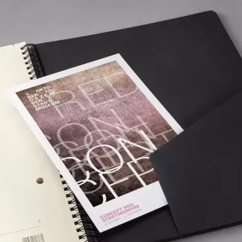 Quaderno Sigel CONCEPTUM A5 160 fogli Nero