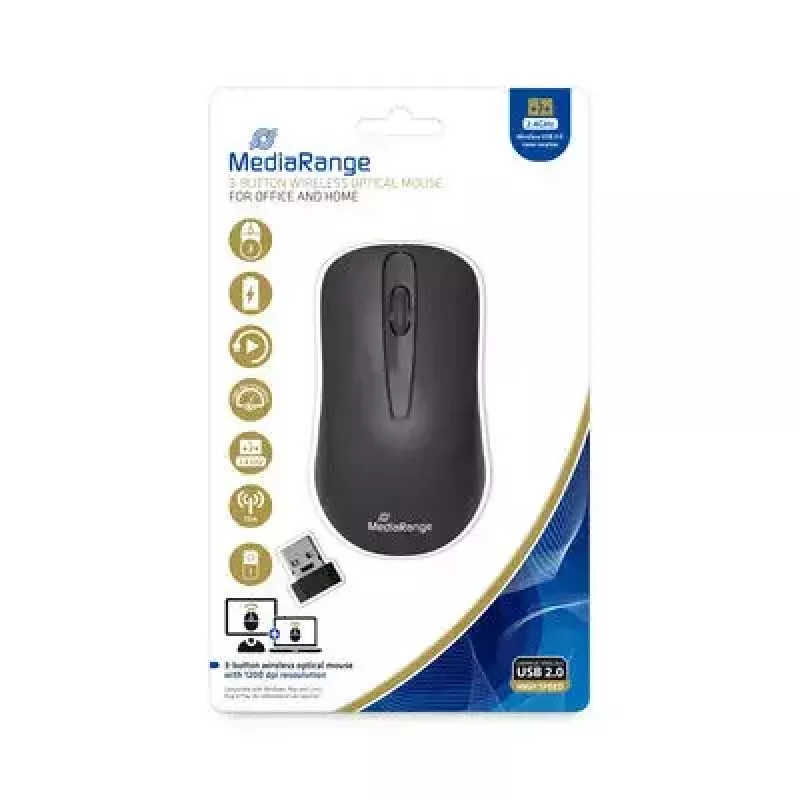 Mouse MediaRange MROS209 RF wireless ottico