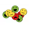 Magnete da lavagna Legamaster simbolo magnetico emoticon assortiti 50 mm 6 pz.