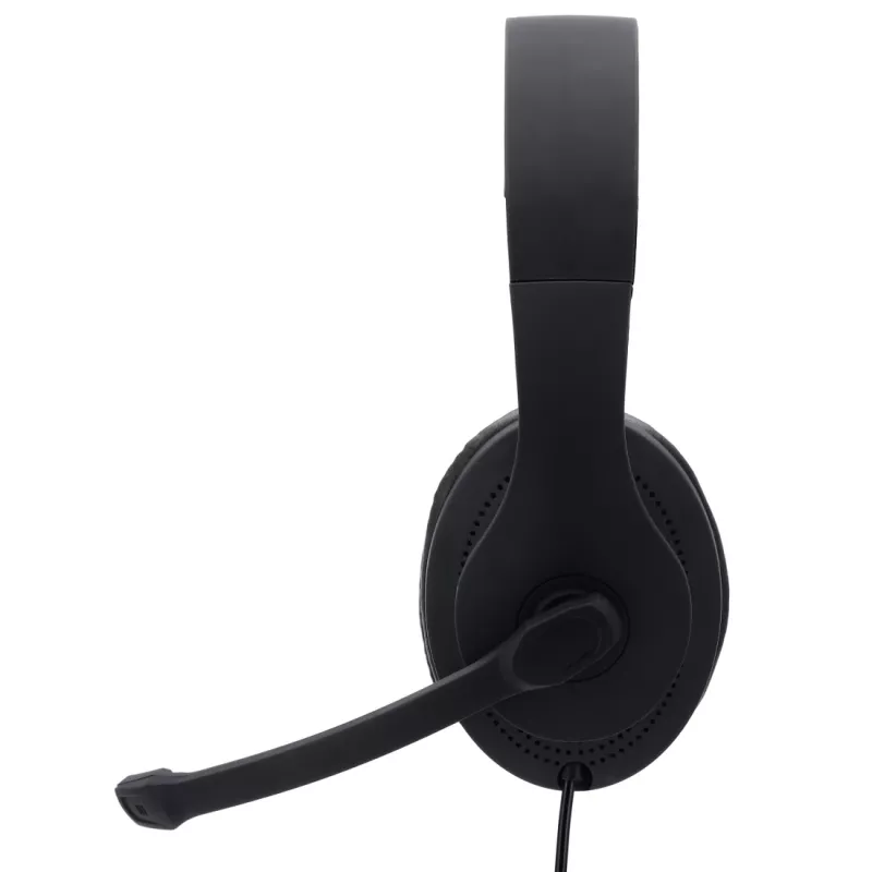 Hama HS-USB300 Cuffie con microfono PC Office, cablate, USB, nero
