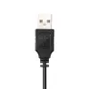 Hama HS-USB300 Cuffie con microfono PC Office, cablate, USB, nero