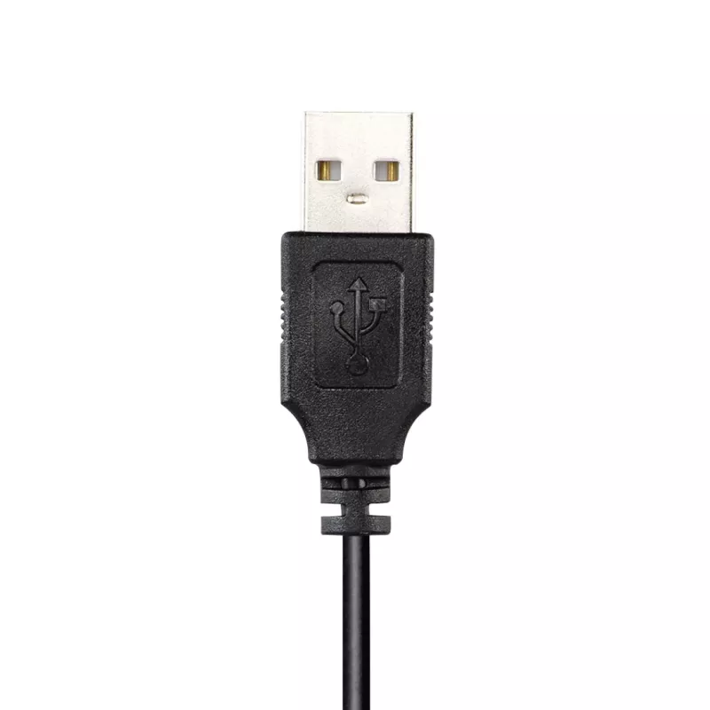 Hama HS-USB300 Cuffie con microfono PC Office, cablate, USB, nero
