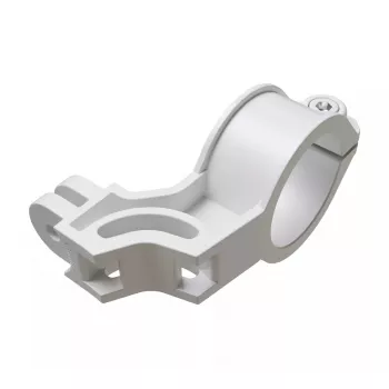 Kit di montaggio MikroTik QMP-LDF in plastica composita bianca