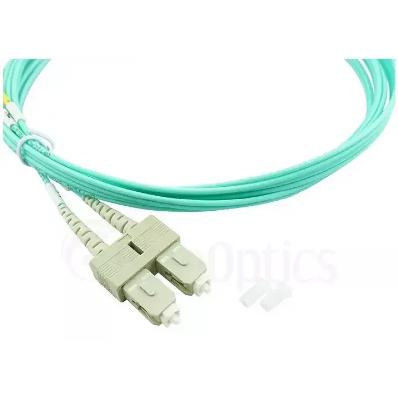 BlueOptics Cavo patch in fibra ottica LC-SC multimodale OM3 duplex, LC-UPC/SC-UPC, 3 m, beige (compatibile con Corning 055702T512000003M)