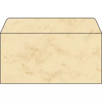 Sigel DP074 Busta DL (110 x 220 mm), beige, 90 g/m²