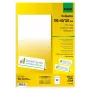 Segnaposto Sigel DP049, 190 x 60 mm, 185 g/m², bianco brillante, 40 pz. (20 fogli x 2)
