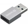 Dongle Sandberg USB-A a USB-C, USB-A, USB-C, alluminio