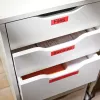DYMO Authentic Etichette D1 | 24 mm x 7 m rotolo | Stampa nera su rosso | Etichette autoadesive per etichettatrici LabelManager
