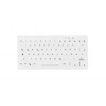 Contour Design Active Key Contour QuickClean Medical Tastiera IP65 Mini wireless bianca DE C4112