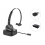 Conceptronic POLONA Headset Bluetooth wireless con base di ricarica e adattatore audio Bluetooth USB-A
