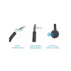 Conceptronic POLONA Headset Bluetooth wireless con base di ricarica e adattatore audio Bluetooth USB-A
