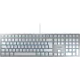 Tastiera CHERRY KC 6000 slim FOR MAC Ufficio USB QWERTY US English argento