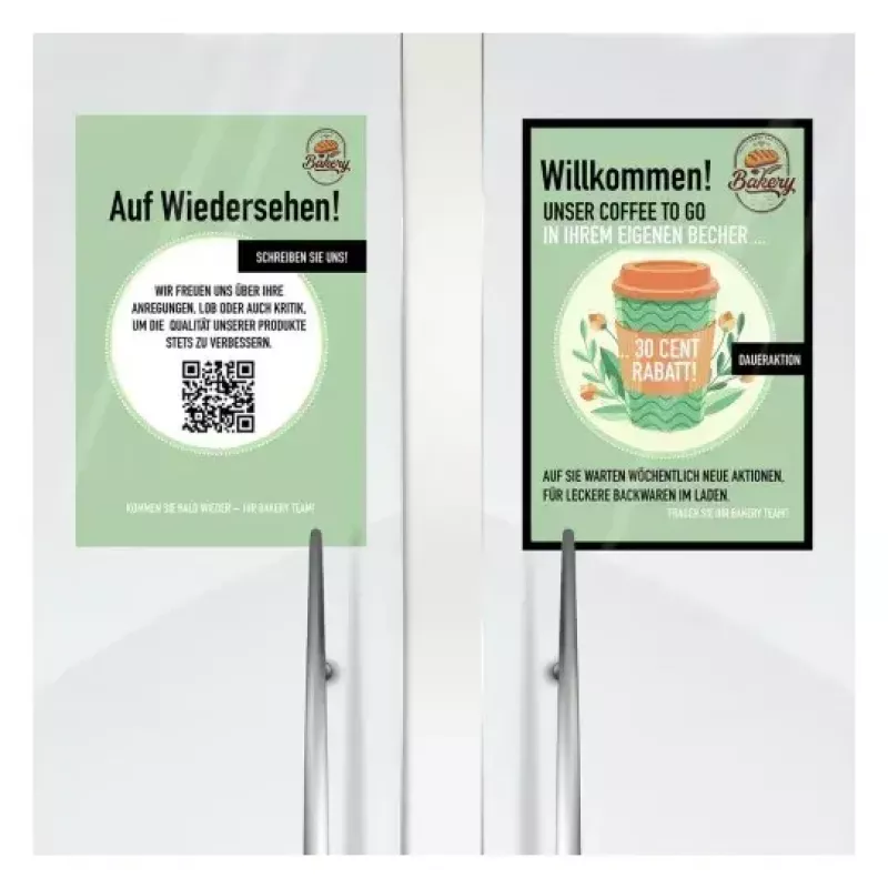 Avery Window Stickers etichetta adesiva per stampante A5 bianco 10 pz.