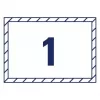 Avery Window Stickers etichetta adesiva per stampante A5 bianco 10 pz.
