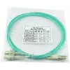 BlueOptics Cavo patch in fibra ottica LC-SC multimodale OM3 duplex, LC-UPC/SC-UPC, 5 m, beige (compatibile con Corning 055702K512000005M)