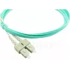 BlueOptics Cavo patch in fibra ottica LC-SC multimodale OM3 duplex, LC-UPC/SC-UPC, 5 m, beige (compatibile con Corning 055702K512000005M)