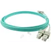 BlueOptics Cavo patch in fibra ottica LC-SC multimodale OM3 duplex, LC-UPC/SC-UPC, 5 m, beige (compatibile con Corning 055702K512000005M)