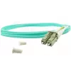 BlueOptics Cavo patch in fibra ottica LC-SC multimodale OM3 duplex, LC-UPC/SC-UPC, 5 m, beige (compatibile con Corning 055702K512000005M)