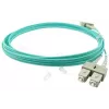 BlueOptics Cavo patch in fibra ottica LC-SC multimodale OM3 duplex, LC-UPC/SC-UPC, 10 m, beige (compatibile con Corning 055702K512000010M)