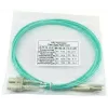BlueOptics Cavo patch in fibra ottica LC-SC multimodale OM3 duplex, LC-UPC/SC-UPC, 10 m, beige (compatibile con Corning 055702K512000010M)