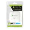 Techly hub USB 3.0 Super Speed 4 porte bianco IUSB3-HUB4-WH, USB 3.2 Gen 1 (3.1 Gen 1) Type-A, 5000 Mbit/s, bianco, 0,8 m, CE, RoHS, USB 2.0 USB 1.1