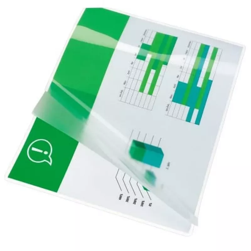 GBC pellicola per laminazione A4 80 micron, lucida, trasparente, A4, 0,08 mm, 100 pezzi