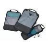 TROIKA Black Packing Cubes Set di sacche a compressione, BBL56/BK