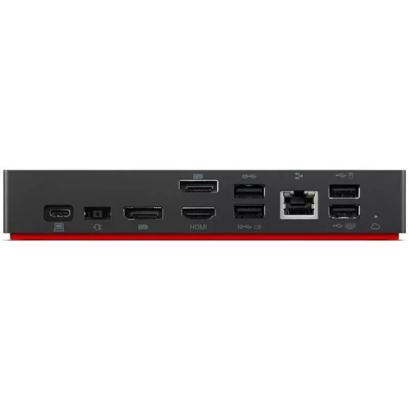 docking station Lenovo ThinkPad Universal Thunderbolt 4 con filo nero