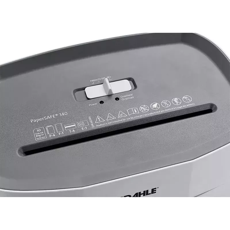 distruggidocumenti Dahle PS 140 taglio incrociato 65 dB nero grigio
